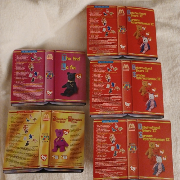 "5" TY Beanies - Picture 10 of 13